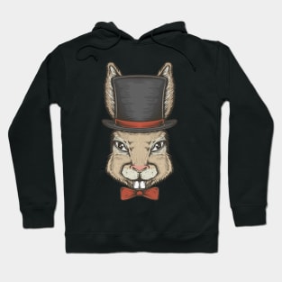 Lucky Rabbit Hare Lucky Charm Fantasy Magic Animal Hoodie